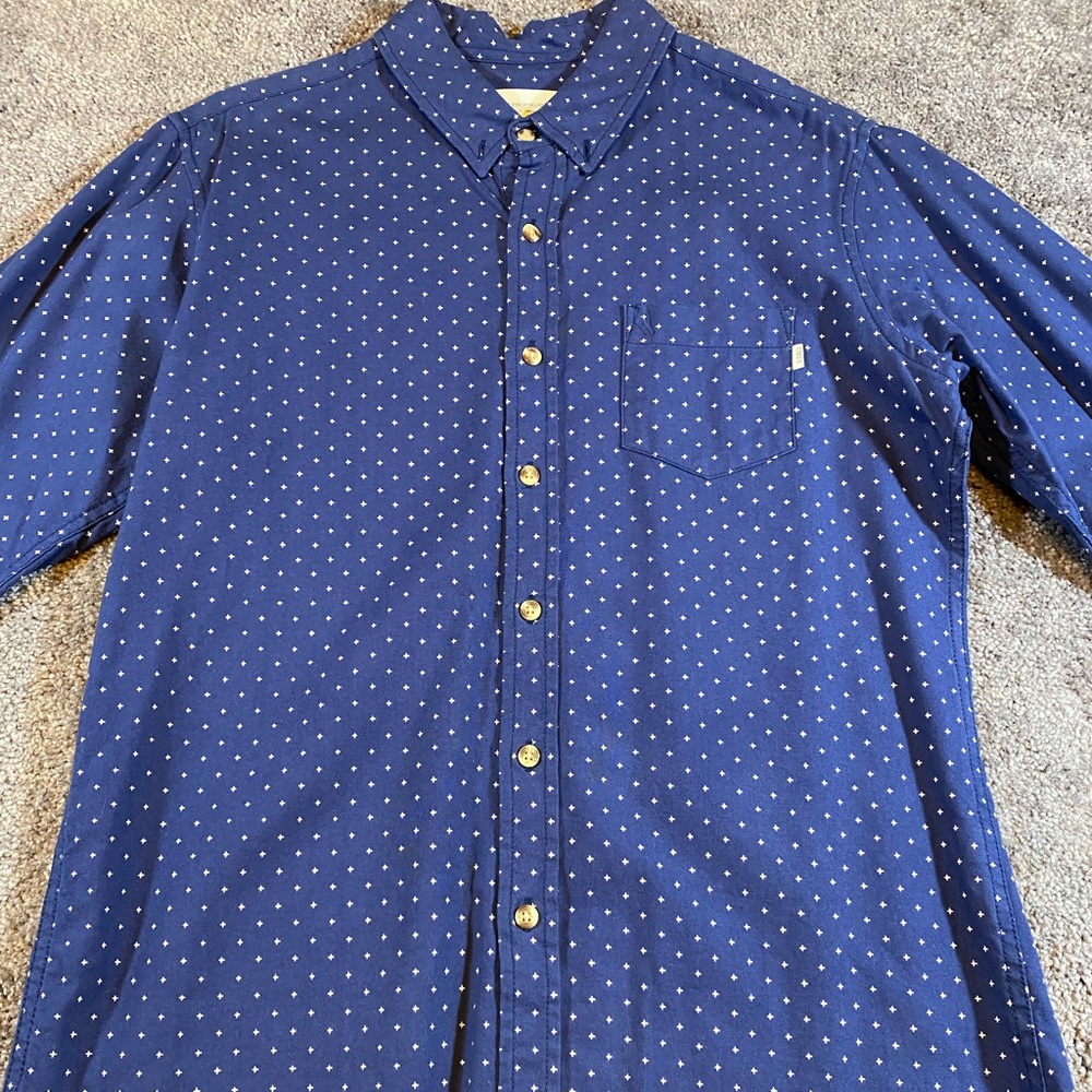 Obey Long Sleeve Button Up